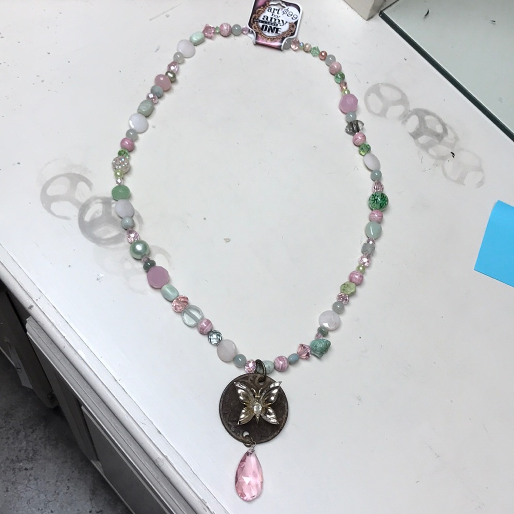 Ooak Art by Amy necklace